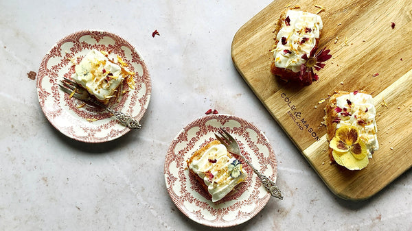 Mother's Day Tahini and Honey Mini Teacakes