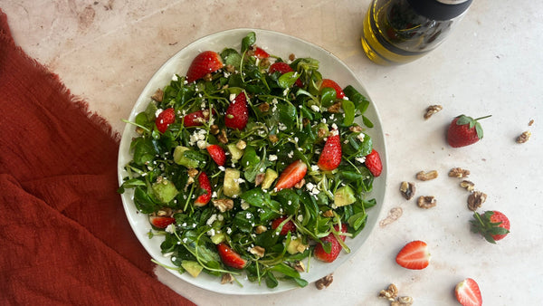 How to Make Strawberry Avocado Salad