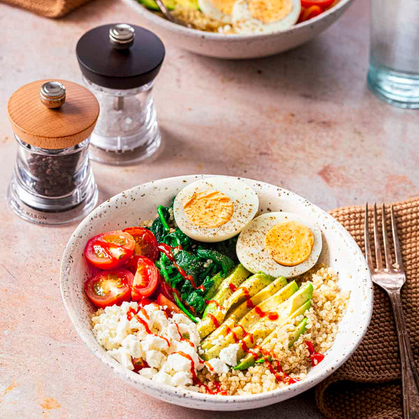 Savoury Quinoa Breakfast Bowl
