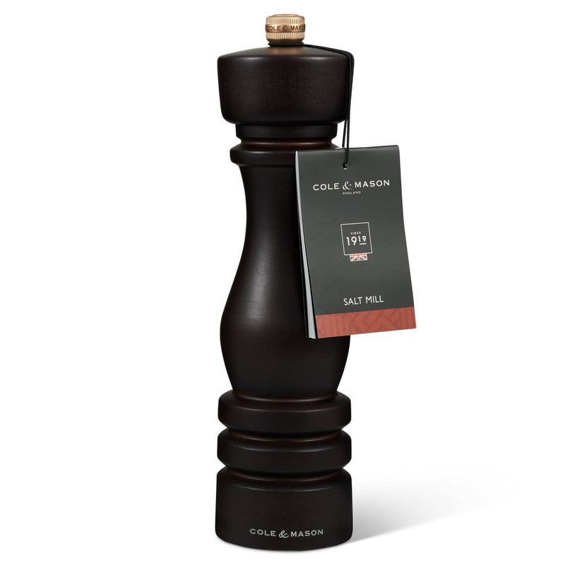 Cole & Mason London Chocolate Wood Salt & Pepper Mills