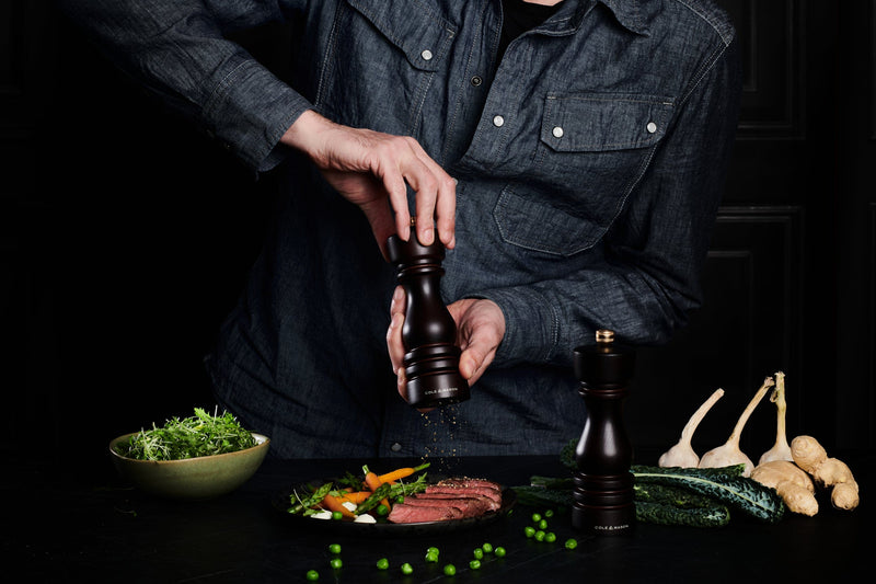 Cole & Mason London Chocolate Wood Salt & Pepper Mills