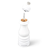 Cole & Mason London White Gloss Salt & Pepper Mills