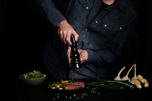 Cole & Mason London Black Gloss Salt & Pepper Mills
