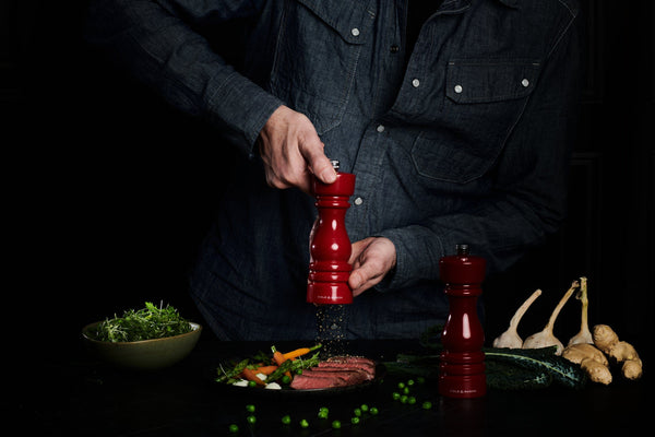 Cole & Mason London Red Gloss Salt & Pepper Mills