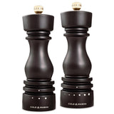 Cole & Mason London Chocolate Wood Grind Select Salt & Pepper Mills