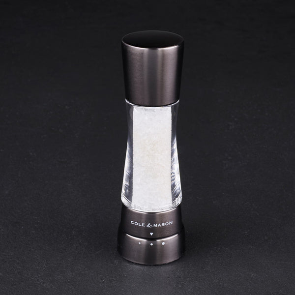 Cole & Mason Derwent Salt Mill, Gunmetal