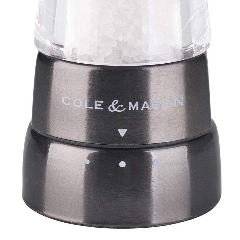 Cole & Mason Derwent Salt Mill, Gunmetal