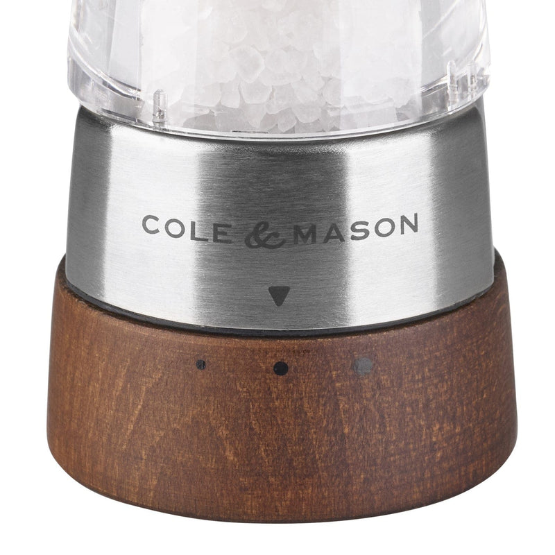 Cole & Mason Derwent Salt & Pepper Mill Gift Set, Forest Wood