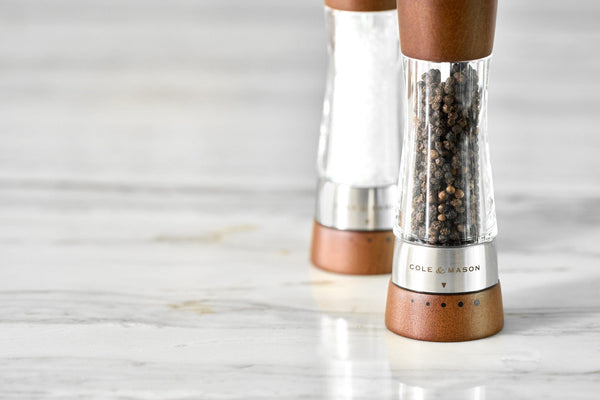 Cole & Mason Derwent Salt & Pepper Mill Gift Set, Forest Wood