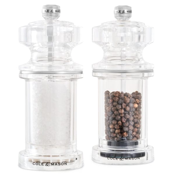 Cole & Mason 605 Acrylic 5.5" Salt & Pepper Gift Set