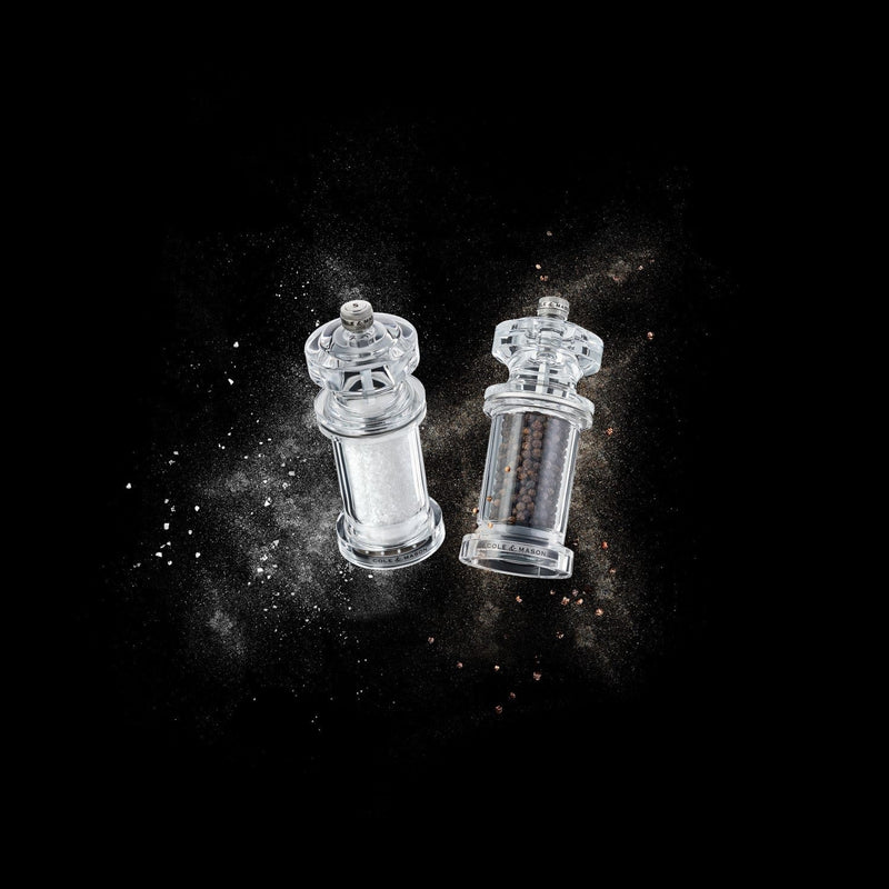 Cole & Mason 605 Acrylic 5.5" Salt & Pepper Gift Set