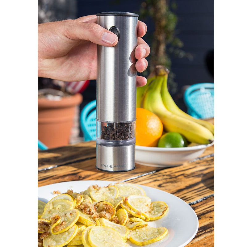 Cole & Mason Battersea Electronic Salt & Pepper Mill Gift Set