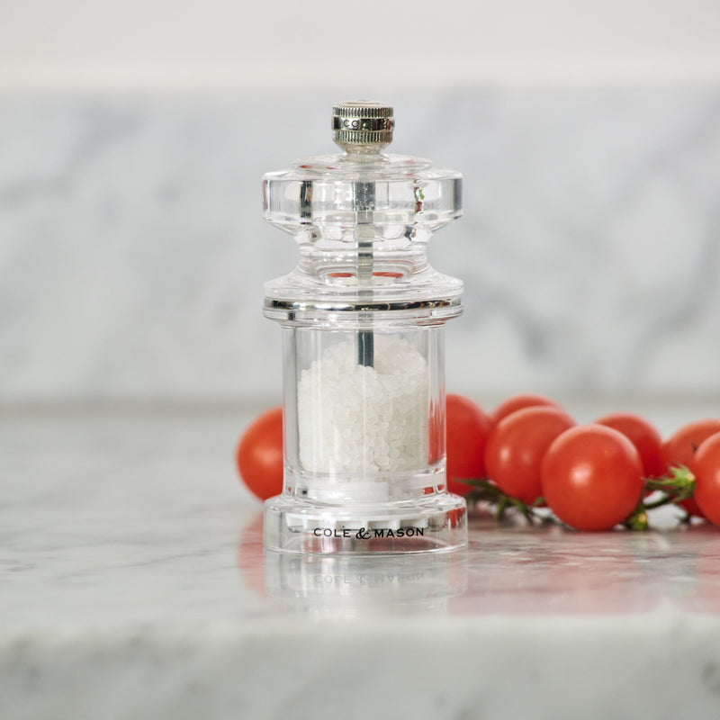 Cole & Mason 675 Acrylic Salt Mill 4.5"