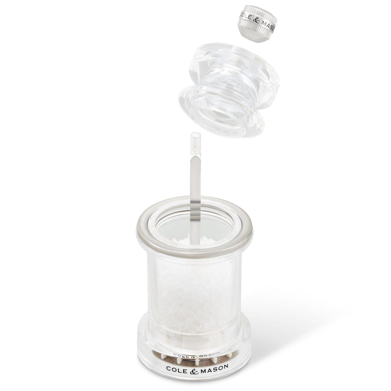 Cole & Mason 675 Acrylic Salt Mill 4.5"