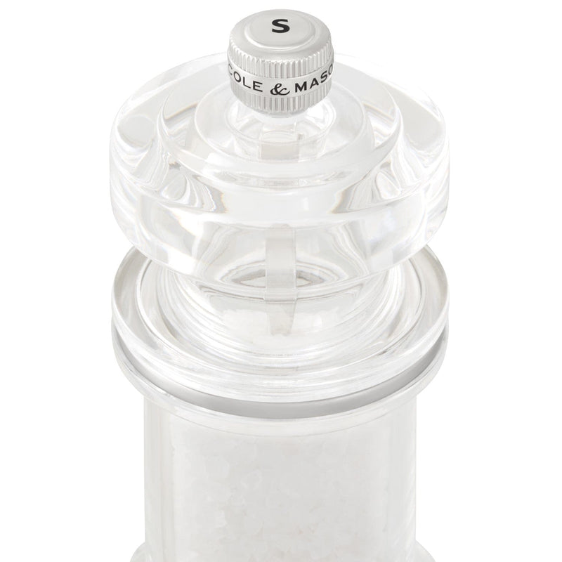 Cole & Mason 675 Acrylic Salt Mill 4.5"