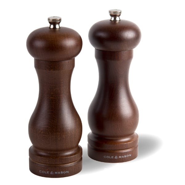 Cole & Mason Forest Capstan 6.5" Salt & Pepper Mill Gift Set