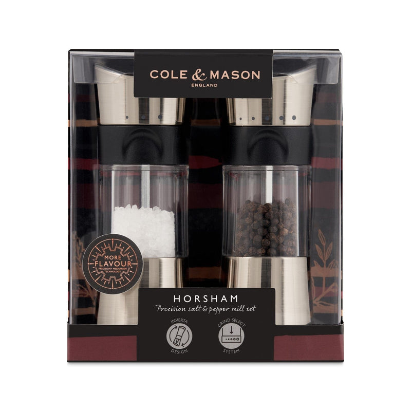 Cole & Mason Horsham Inverted Salt & Pepper Mill Gift Set
