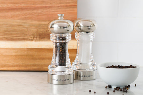 Cole & Mason Lancaster 5.5" Mill & Shaker Gift Set