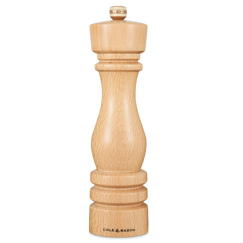 Cole & Mason London Natural Beech Salt & Pepper Mills